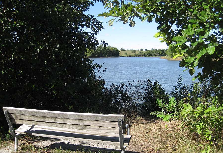 Relax and view the northern section of Walton Lake.