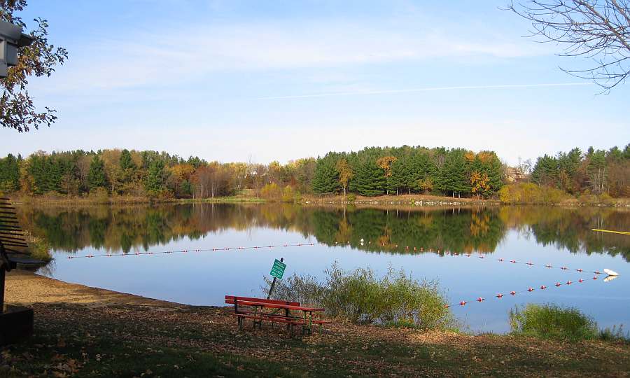 Bonnifield Lake at Waterworks Park, Nov 2011.