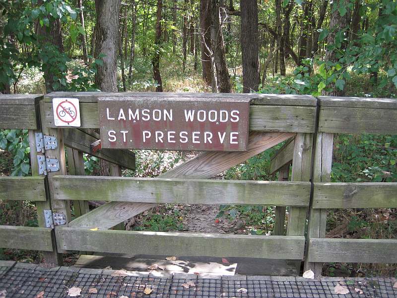Along the Lamson Woods Trail