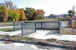 Pedestrian Maze at 28th Street