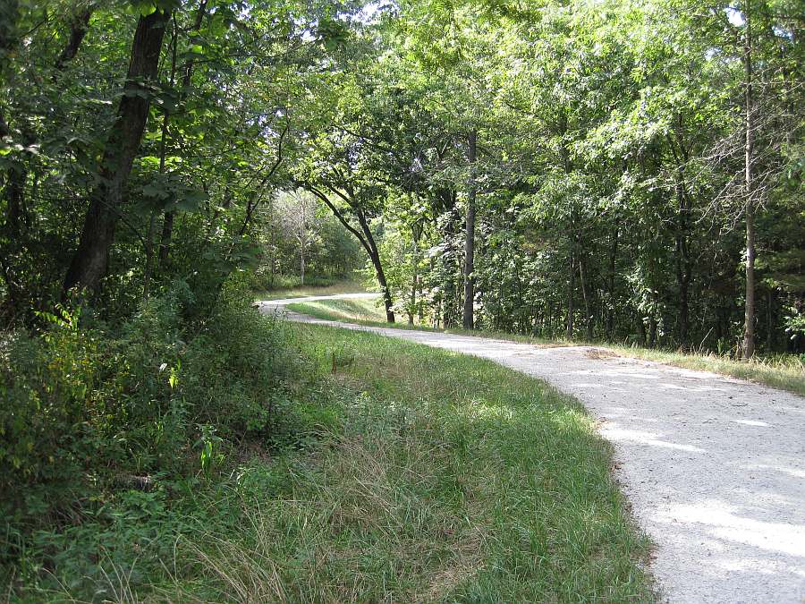 Built-in water bars help control erosion.