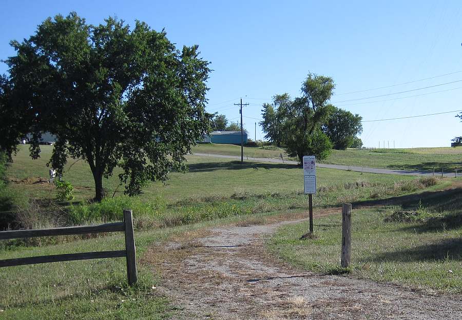 You could go south onto the BNSF Trail, but let's go north instead.