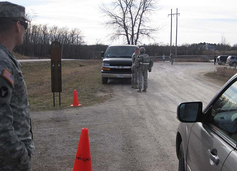 National Guard compete on the Loop Trail
