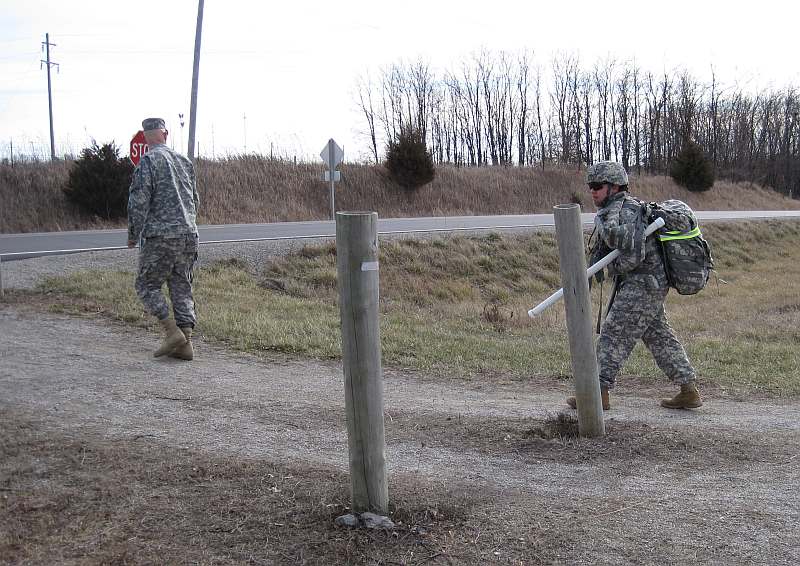 National Guard compete on the Loop Trail