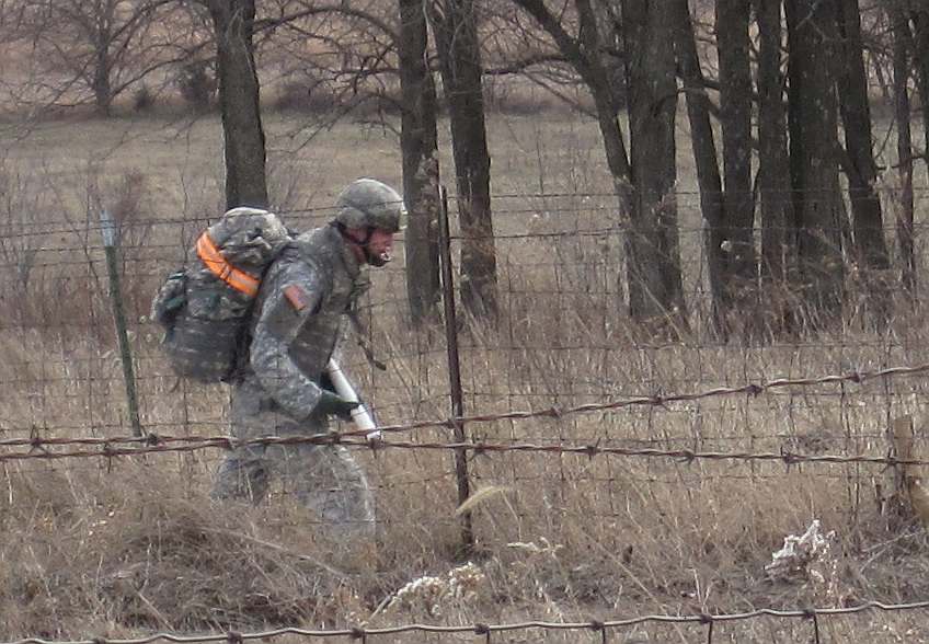 National Guard compete on the Loop Trail