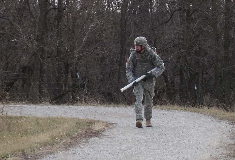 National Guard compete on the Loop Trail