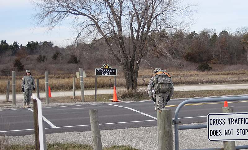 National Guard compete on the Loop Trail