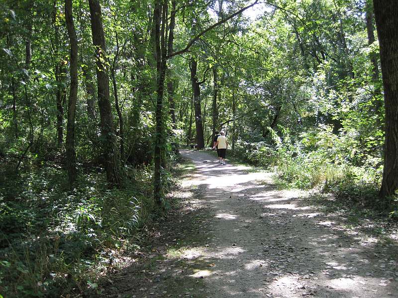 Along the Crow Creek segment