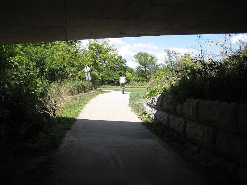 Along the Crow Creek segment