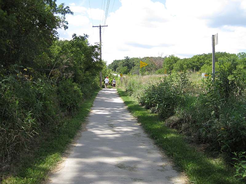 Along the Crow Creek segment