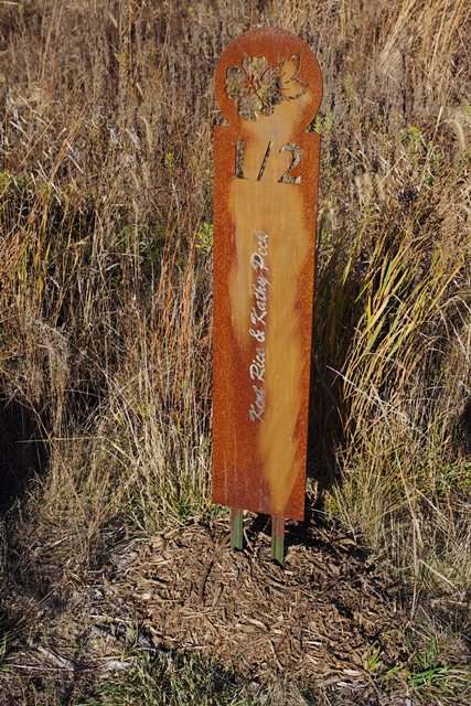 Mile Marker after cleaning