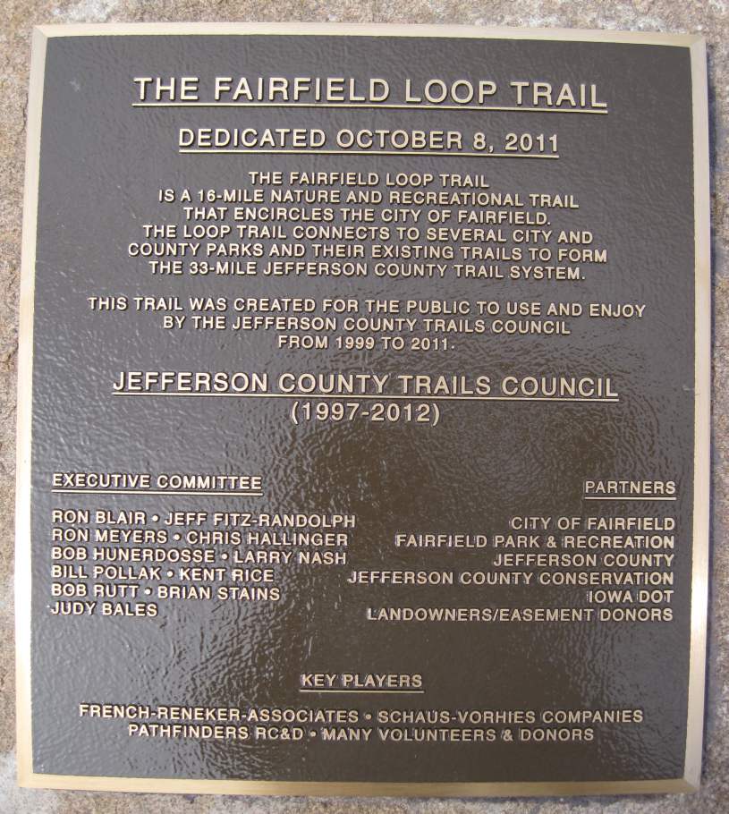 JCTC Commemorative Plaque