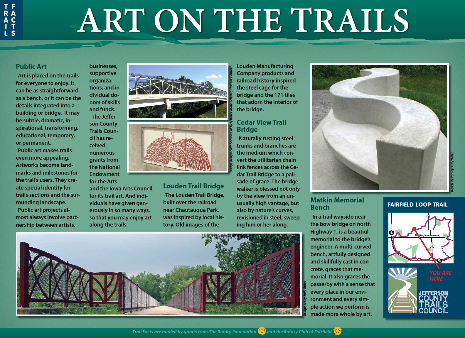 Art on The Trails.