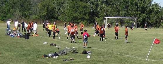 Soccer Field along Trail