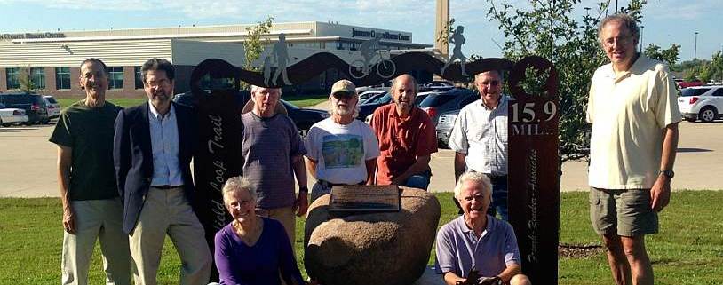 Trail Marker dedication