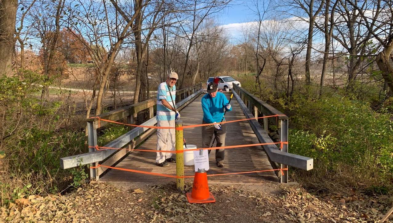 Chautauqua Park bridge