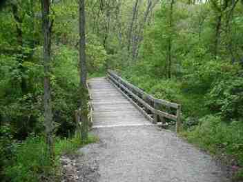 Trail bridge