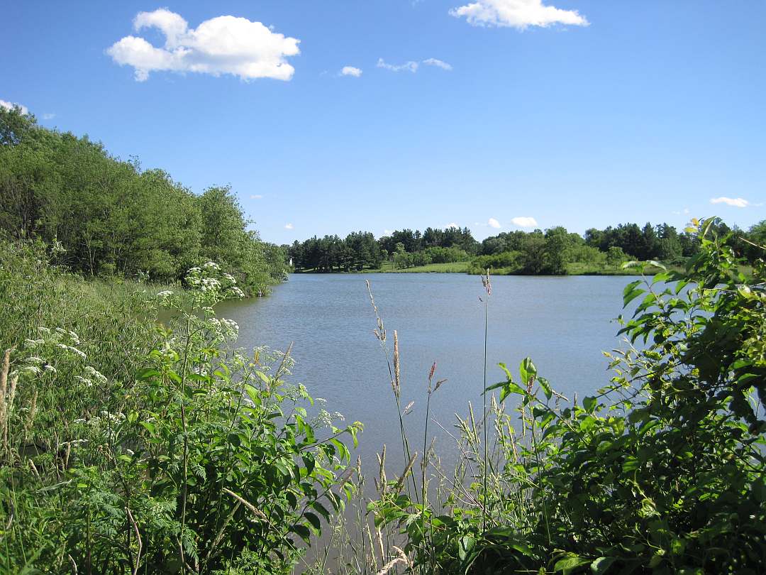 Bonnifield Lake is another retired Fairfield water supply reservoir, now used for recreation.