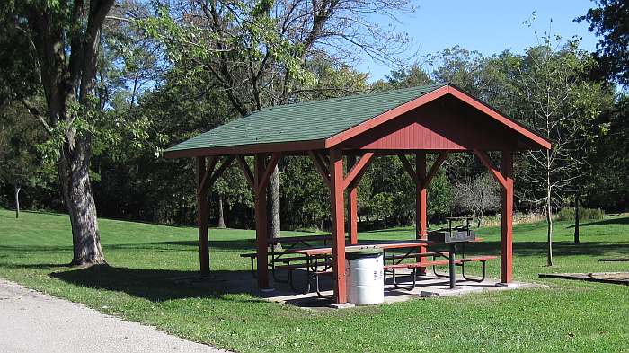 Picnic shelter.