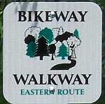 Bikeway sign