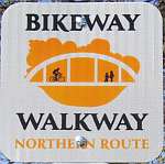 Bikeway sign