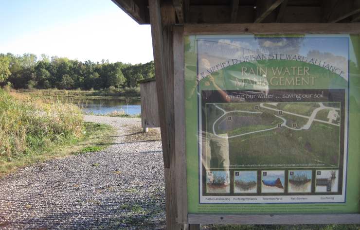 A scenic spot along the Loop Trail