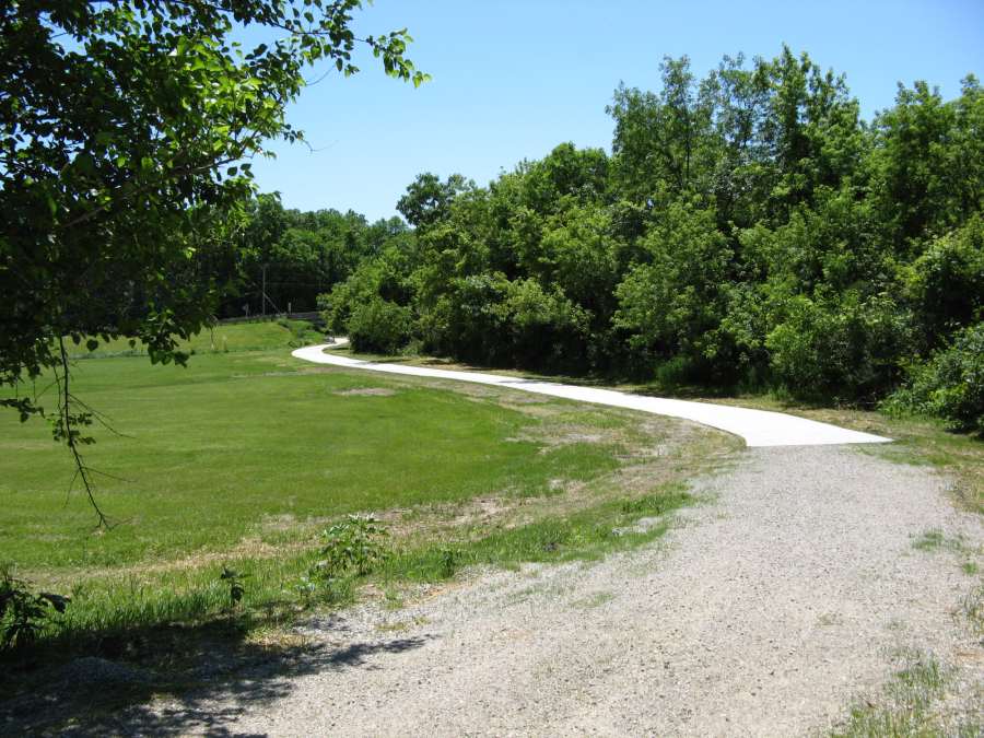 Along the Crow Creek segment