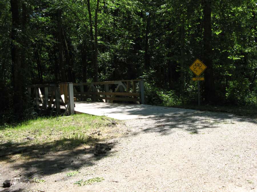 Along the Crow Creek segment