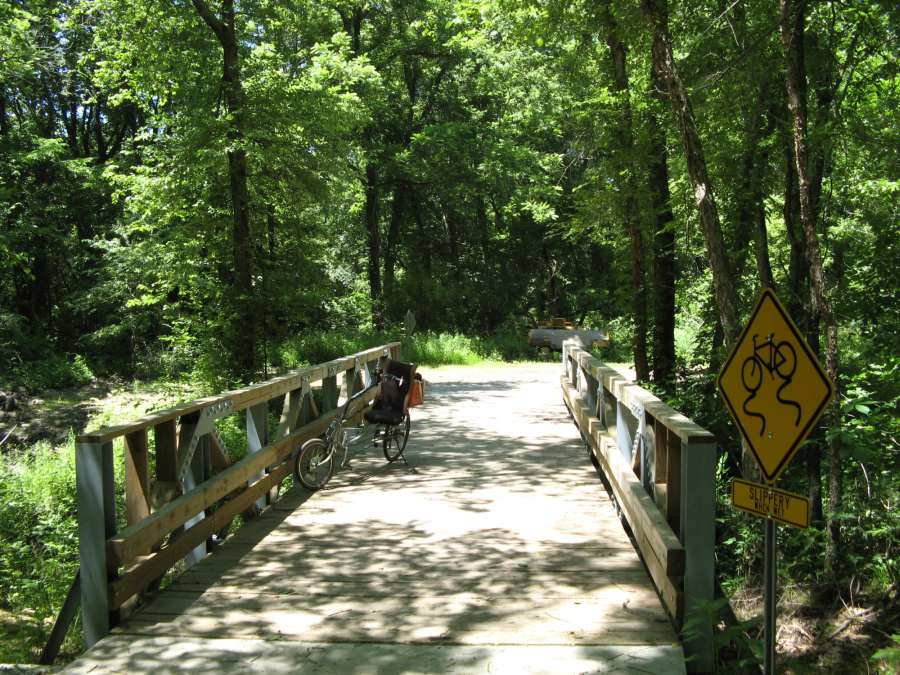 Along the Crow Creek segment