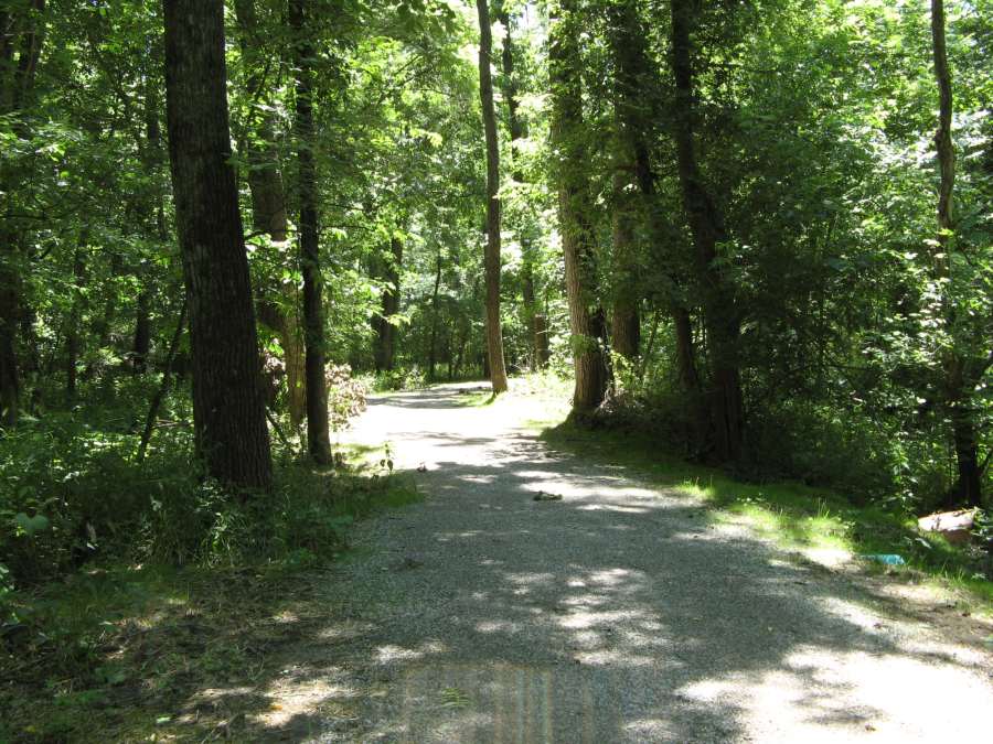 Along the Crow Creek segment