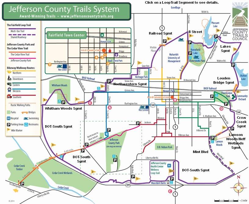 Map- Jefferson County Trails System