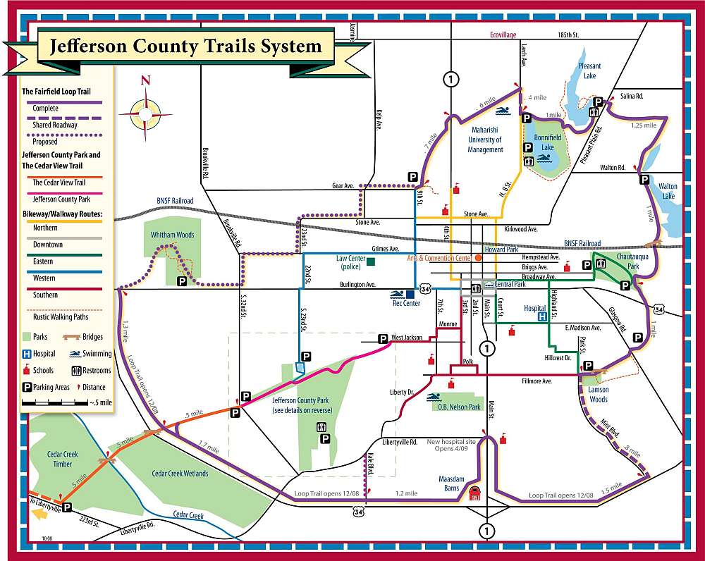 Map - Jefferson County Trails System