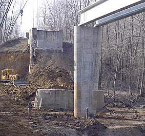 The Cedar View Bridge, which replaced the railroad bridge in 2002.