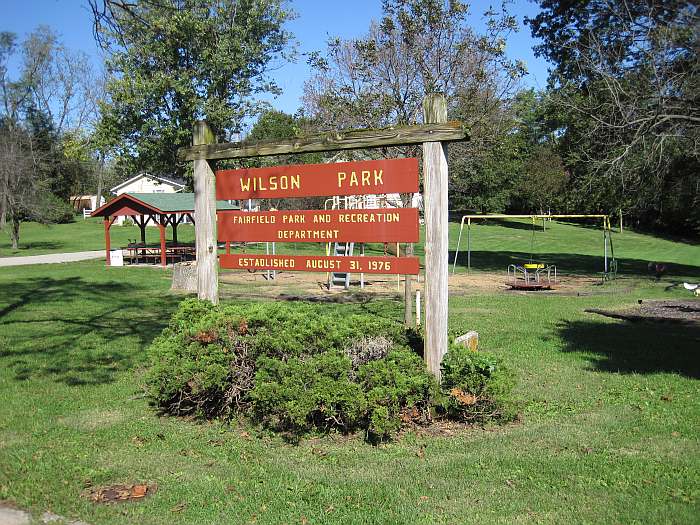 Shelter and playground