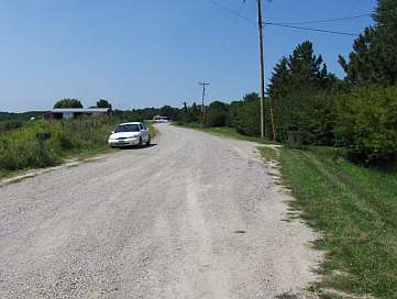 Looking north on Mint Blvd.