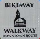 Bikeway sign