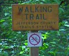 Entrance to the West Walking Trail