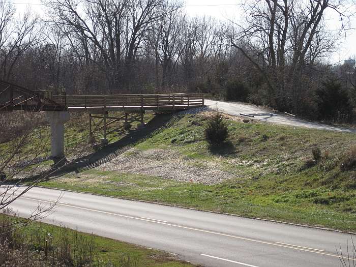 A gate will be installed on the west side to prevent motorized vehicles from entering.