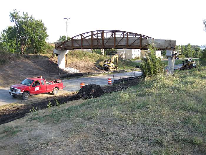 Tomorrow the workers will leave and the highway will be open again.