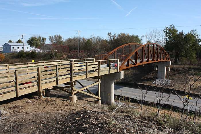 10/18/09.   The railings are almost done.