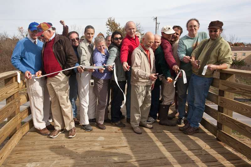 Now, the first ribbon is cut to open the approaches.