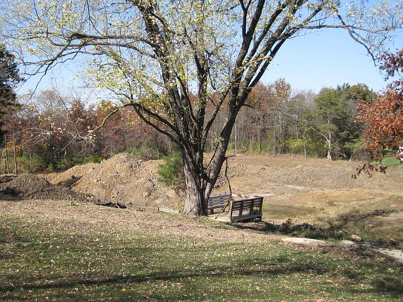 In order to save the pond, it must be dug deeper.