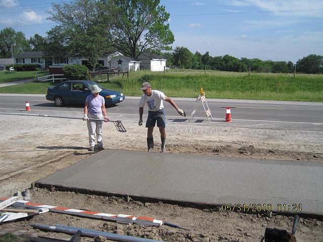 This is the north side of Hwy 34.